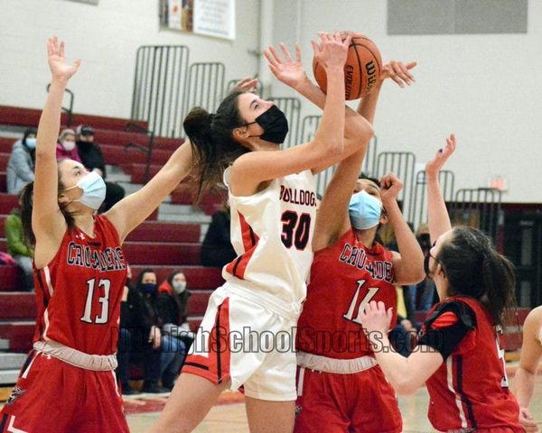 Bedford girls basketball comes back in second half to beat Manchester Memorial