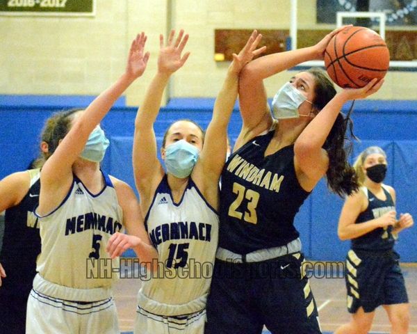 Energetic Windham girls basketball picks up D1 playoff win over Merrimack