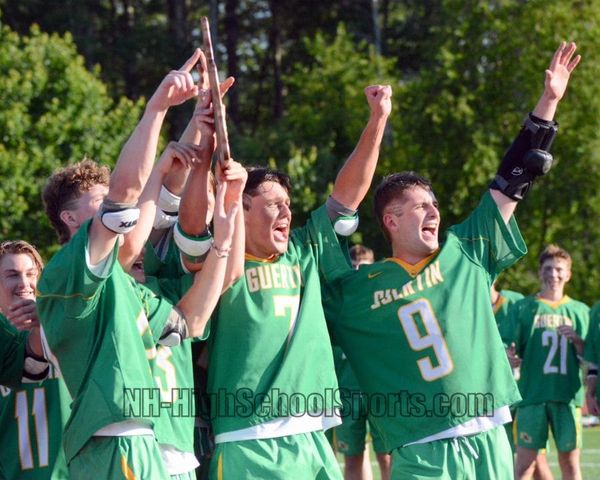 Bishop Guertin boys lacrosse overcomes slow start to beat Exeter in D1 title game (video)