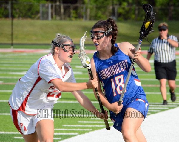 Pinkerton girls lacrosse makes first-half lead stand in playoff win over Londonderry (video)