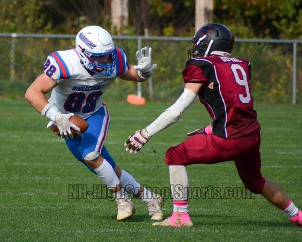 Winnacunnet football starts fast in win over Goffstown (video)