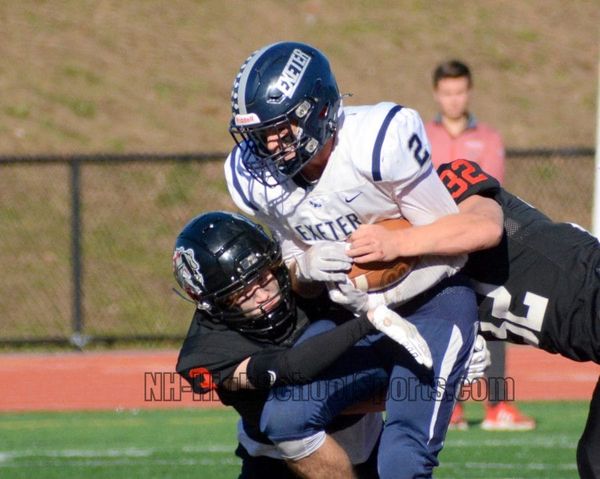 Exeter football outlasts Bedford in double OT to win D1 quarterfinal (video)