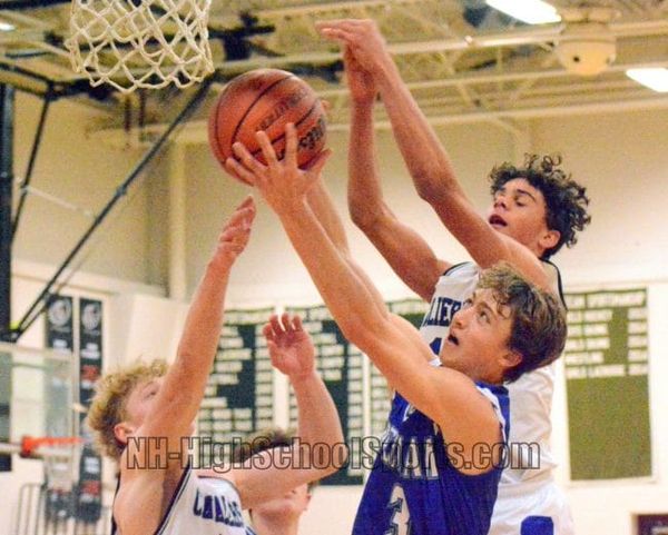 Pelham boys basketball uses defense, outside shooting to blow past Hollis Brookline (video)