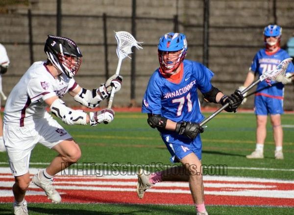 Derryfield boys lacrosse holds off Winnacunnet rally to win opener (video)