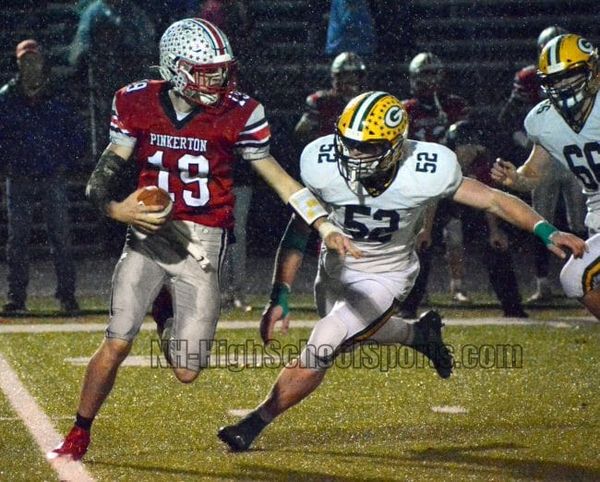 Pinkerton football’s defense regrouped on the fly in quarterfinal win against Bishop Guertin