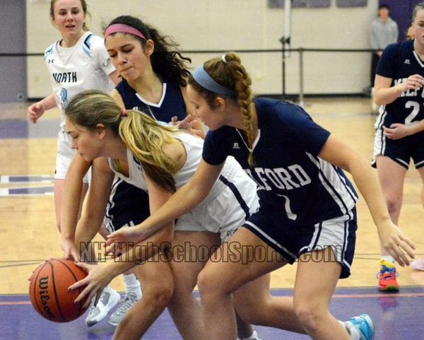 Milford girls come back late again to beat Nashua North to win Nashua Holiday Basketball Tournament title (video)