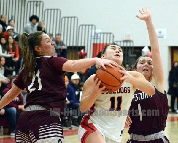 Second-half rally lifts Bedford girls basketball past Goffstown (video)