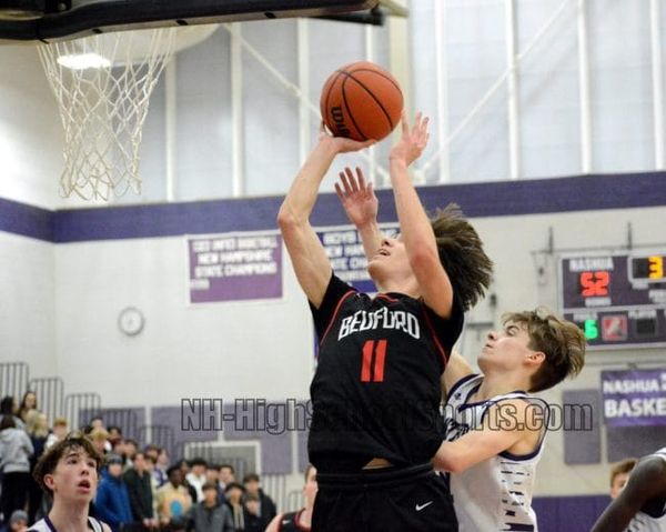 Bedford boys basketball comes back in second half to get win over Nashua South (video)