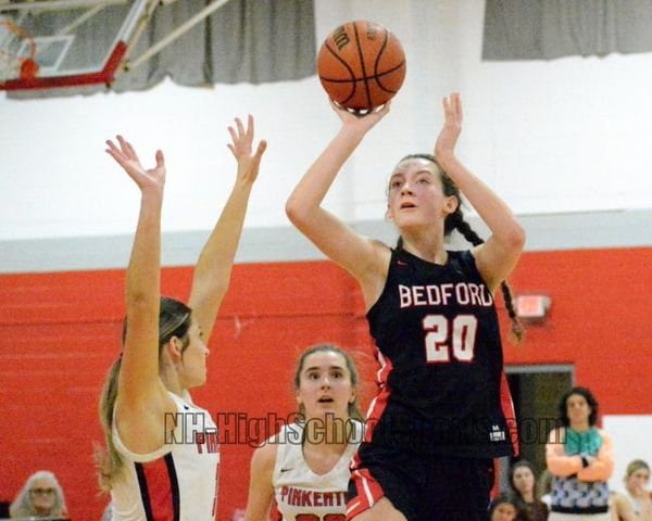 Bedford girls basketball cruises past Pinkerton (video)