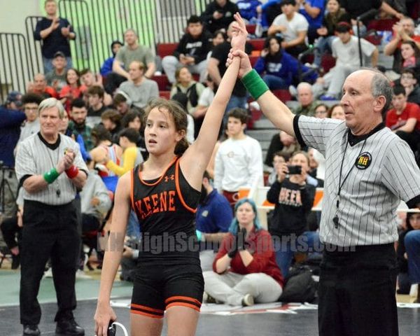 History made: NHIAA holds first ever girls wrestling championship tournament