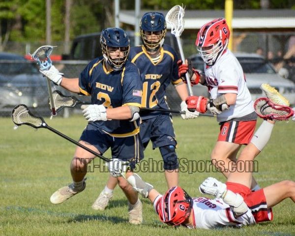 Bow boys lacrosse holds off Campbell to remain unbeaten (video)