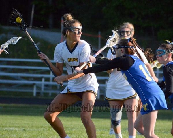 Bow girls lacrosse hands Gilford first loss (video)