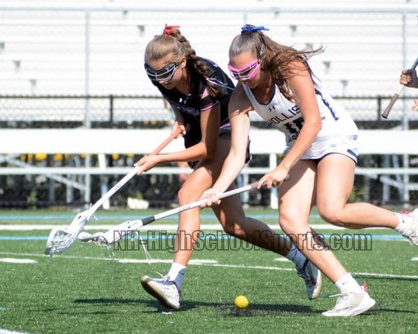 Hollis Brookline girls lacrosse comes back, survives in playoff win over Goffstown (video)