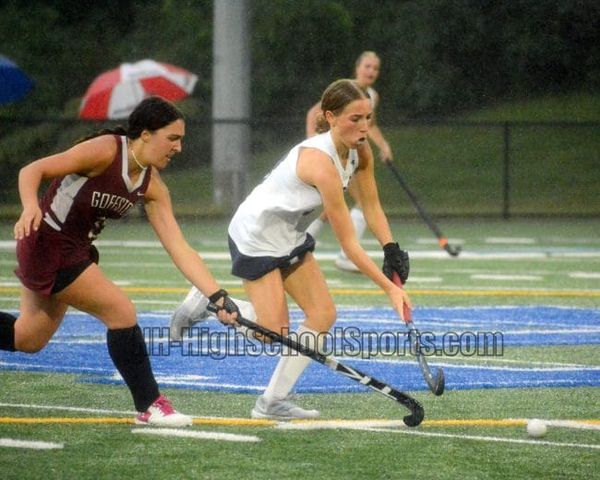 Hollis Brookline field hockey makes first-half goal hold up in win over Goffstown (video)
