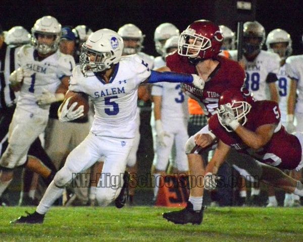 Salem football takes control of 2nd half to beat Concord (video)