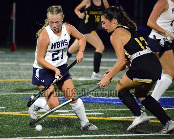 Souhegan field hockey survives to get OT win over Hollis Brookline (video)