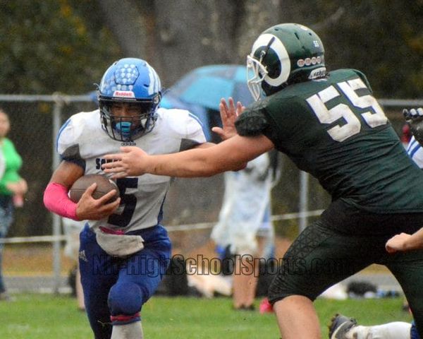 Somersworth football bounces back with big win over Raymond (video)
