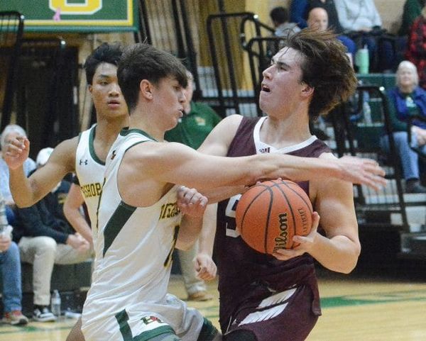Goffstown boys basketball grinds out opening win over Bishop Guertin (video)