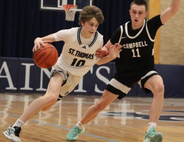 St. Thomas boys basketball continues to roll in win over Campbell