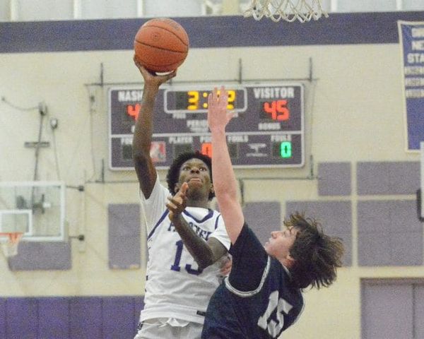 Nashua South boys basketball outlasts Exeter behind Caruso’s big night (video)