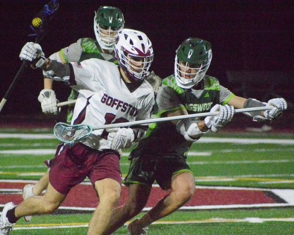 Goffstown, Kingswood boys lacrosse show their mettle in early showdown