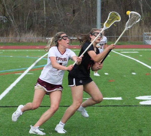 Portsmouth girls lacrosse hands Bedford first loss of the season