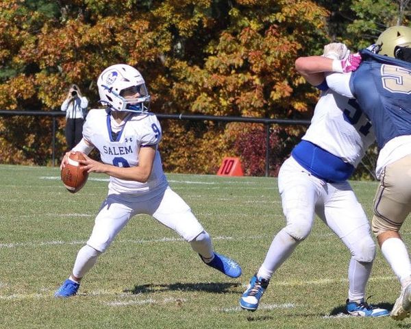 Salem football utilizes all its options to beat Windham