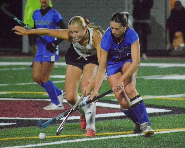Merrimack field hockey keeps playoffs hopes alive with win over Goffstown (video)