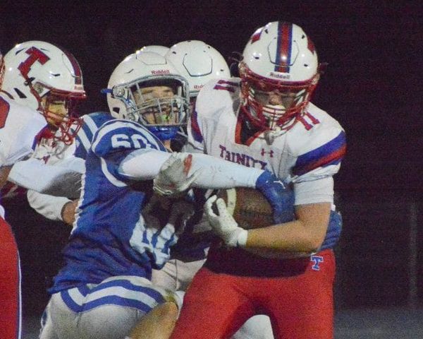 Pelham turns tables on Trinity, returns to D2 football championship (video)