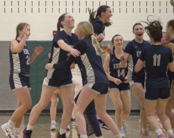 Exeter girls basketball comes back in 2nd half to beat Dover in D1 playoffs