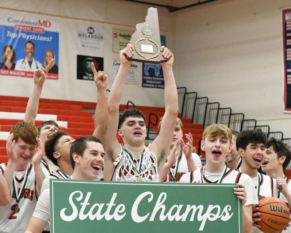 Belmont boys basketball holds off Kearsarge in D3 final to win 1st title in school history (video)