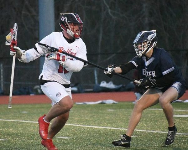 Strong start at both ends helps Bedford boys lacrosse get win against Exeter (video)