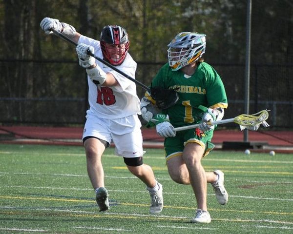Second-quarter run helps Bishop Guertin boys lacrosse get past Bedford (video)