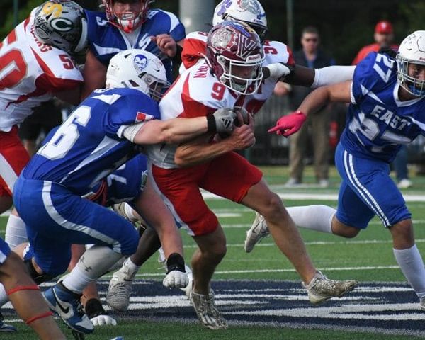 West beats East for 5th straight win in the CHaD All-Star Football Game (video)