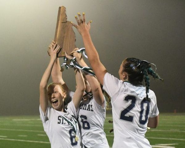 St. Thomas holds off Gilford late to win back-to-back D3 girls lacrosse titles (video)