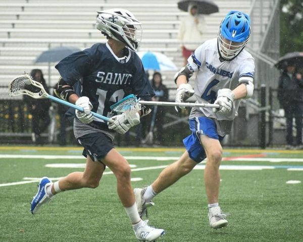 Defense helps lift St. Thomas boys lacrosse past Hollis Brookline in D2 playoffs (video)