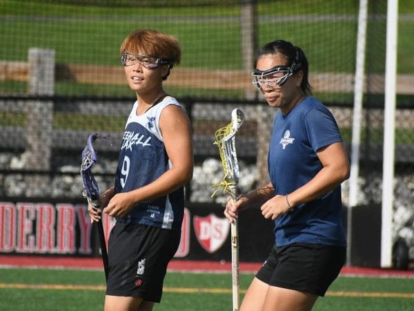 Local lacrosse players get chance to workout with peers from Hong Kong