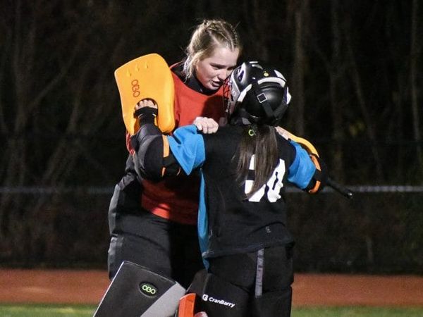 Finals Followups: Bond between goalies helped make unexpected transition easier for Souhegan field hockey