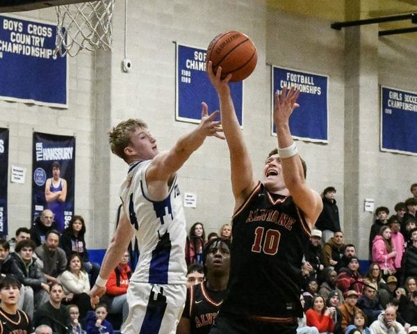 Alvirne boys basketball blows past Merrimack for win (video)