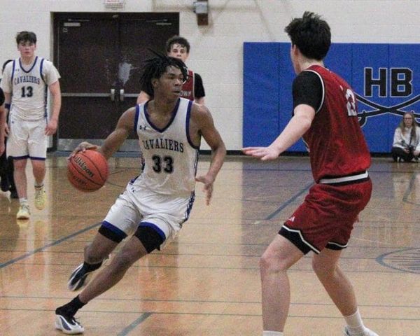Hollis Brookline boys basketball pulls away in 2nd half to beat Coe-Brown in D2 playoffs