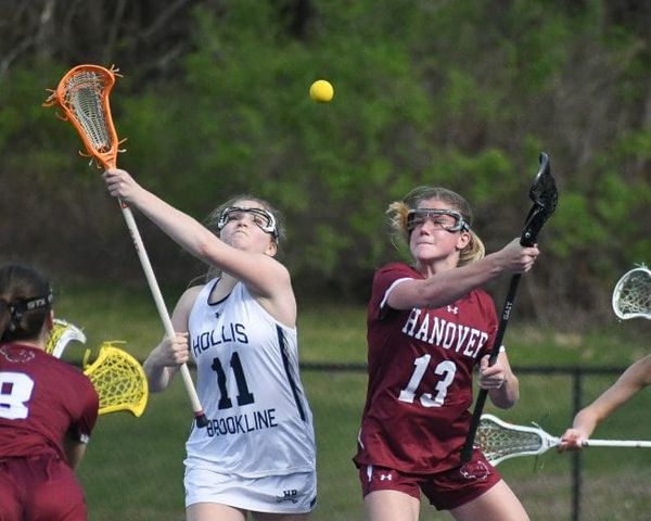 Girls Lacrosse Roundup: Big second quarter helps lift Hanover past Hollis Brookline (video)