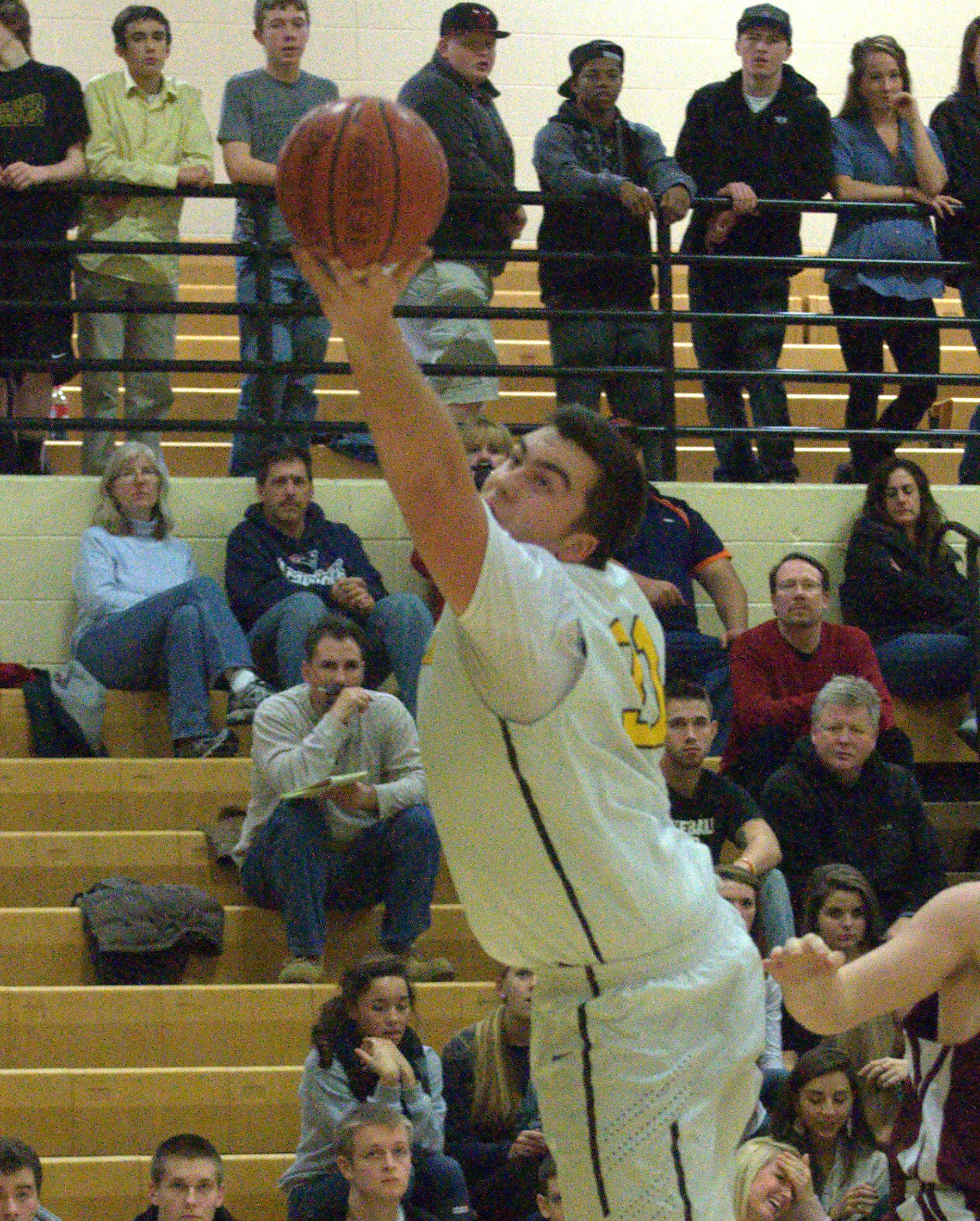 Souhegan's Jake Kennedy hauls in a pass.