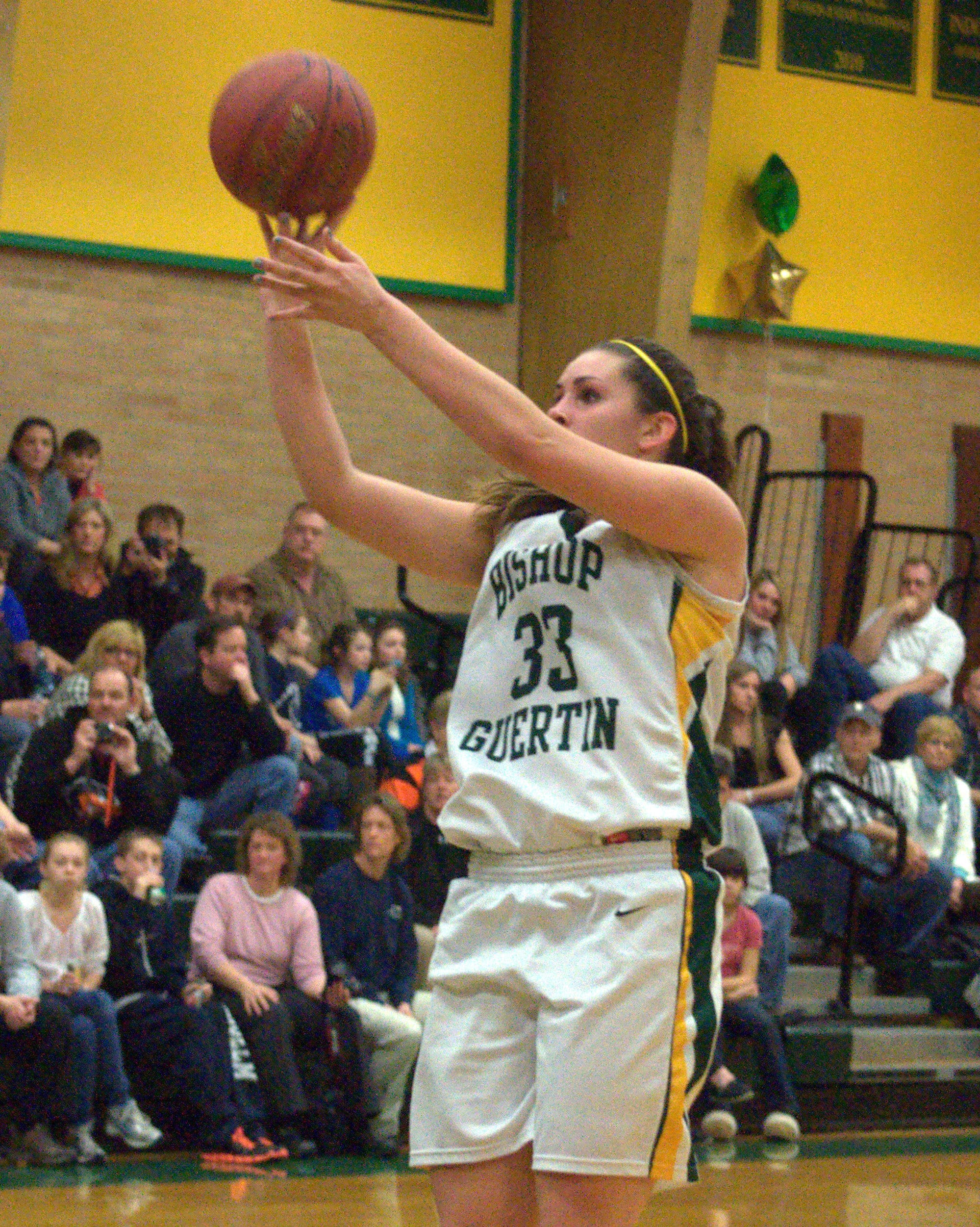 Bishop Guertin's Meghan Green is the Queen of New Hampshire High School Basketball for the second straight year.