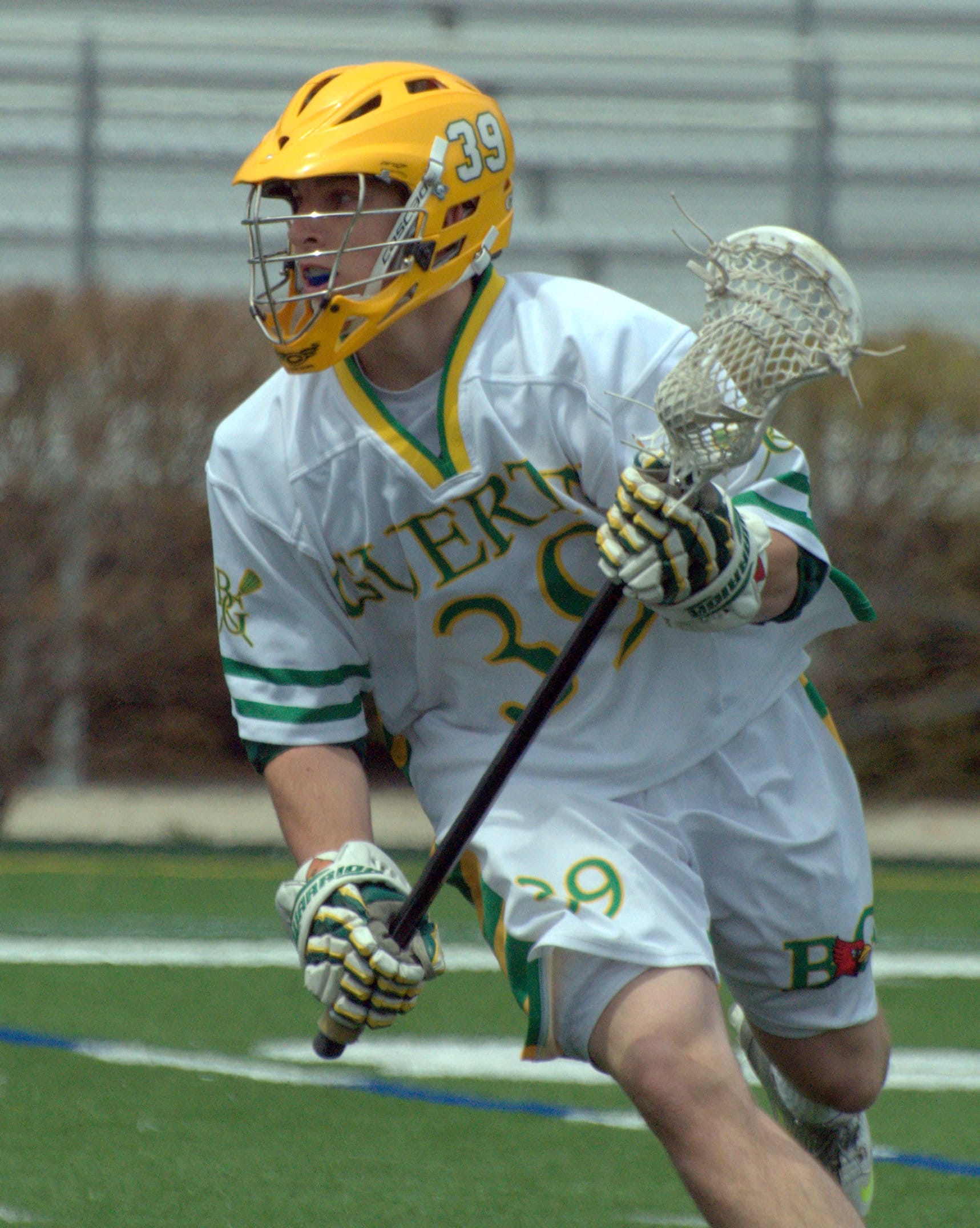 Dom St. Laurent scored seven goals in Bishop Guertin's win over Christian Brothers Academy.