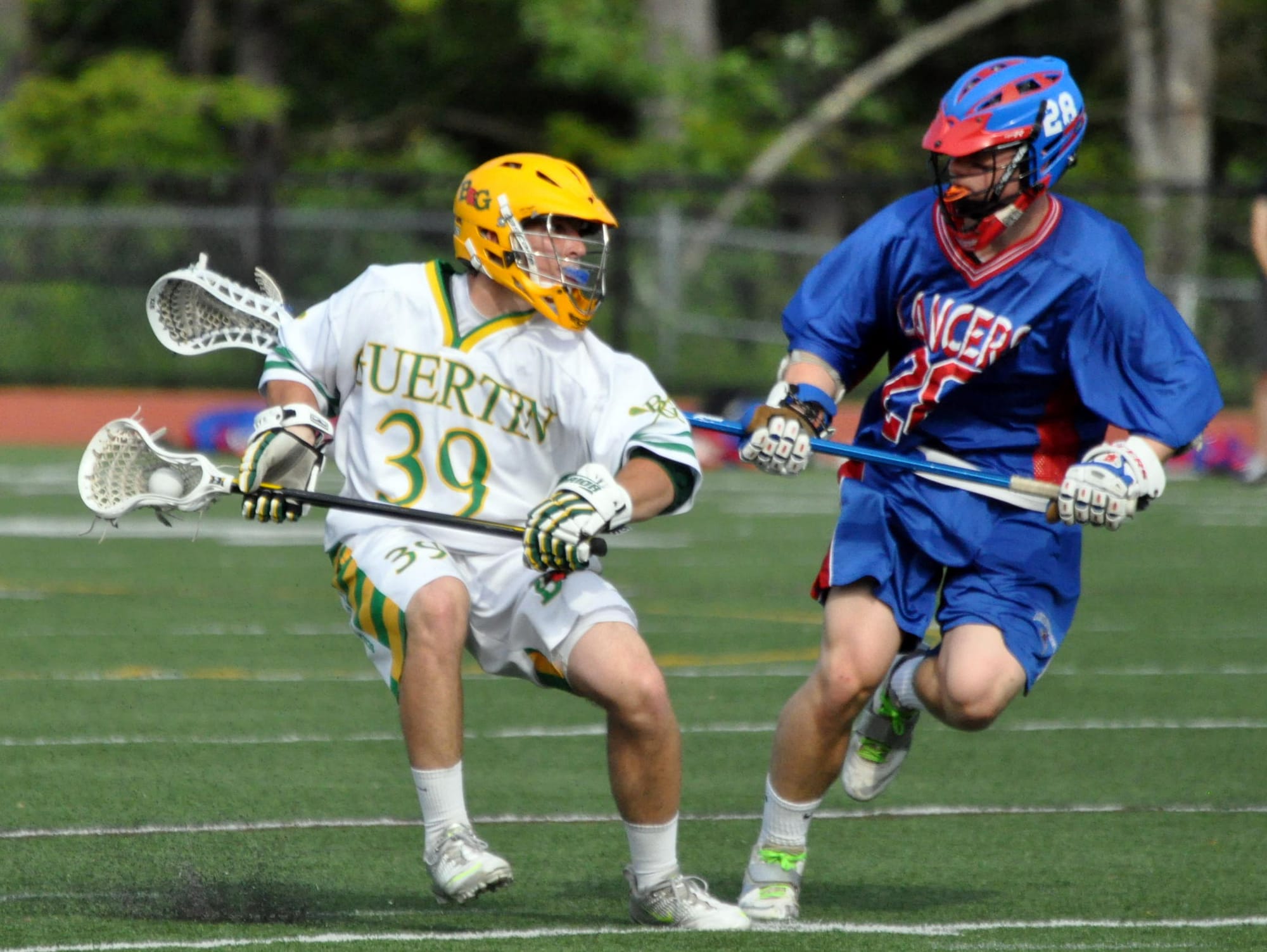 Dom St. Laurent and Bishop Guertin will take on Pinkerton in the Division I championship game.