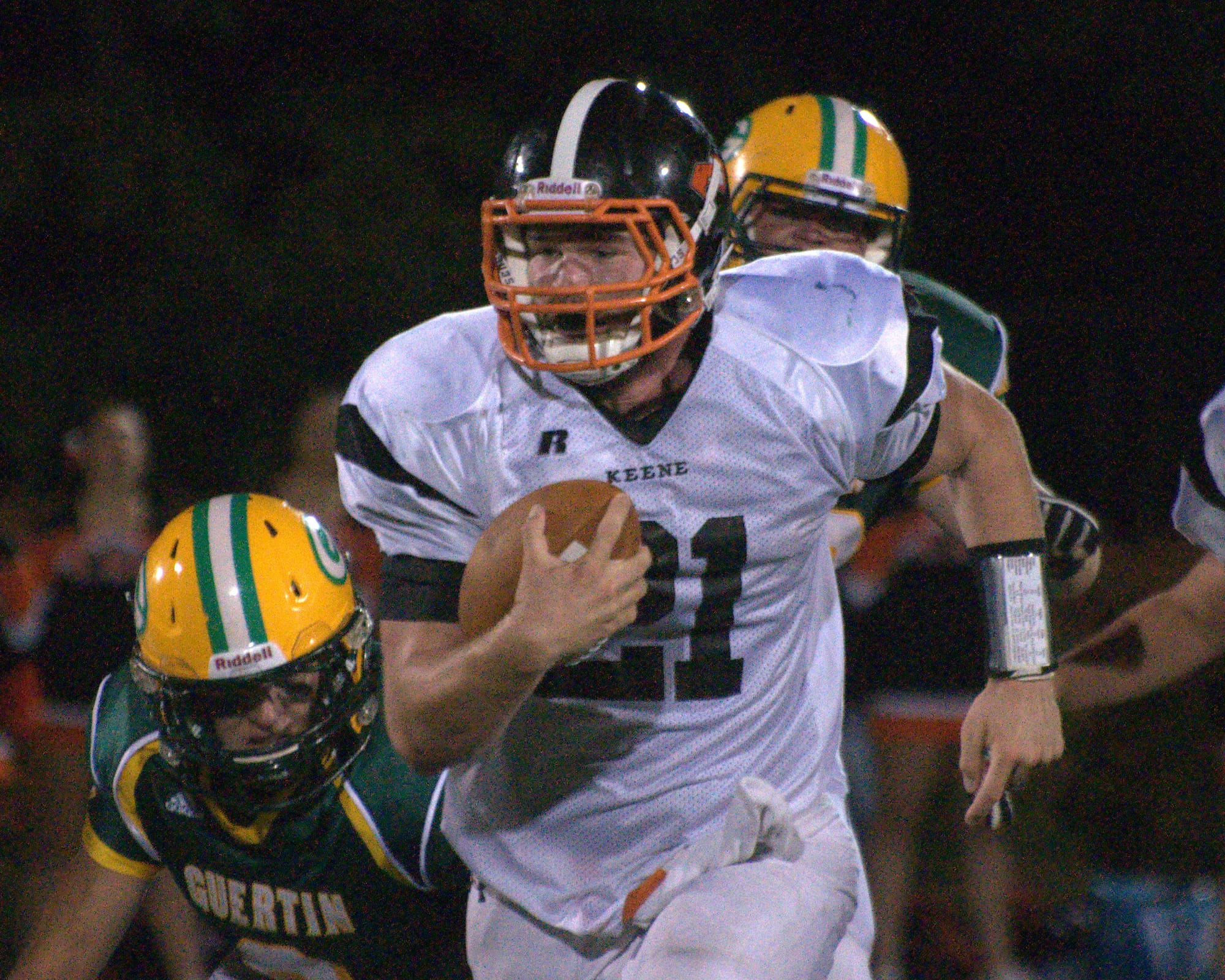 Alex Parenteau and Keene will host Pinkerton in the Division I semifinals.