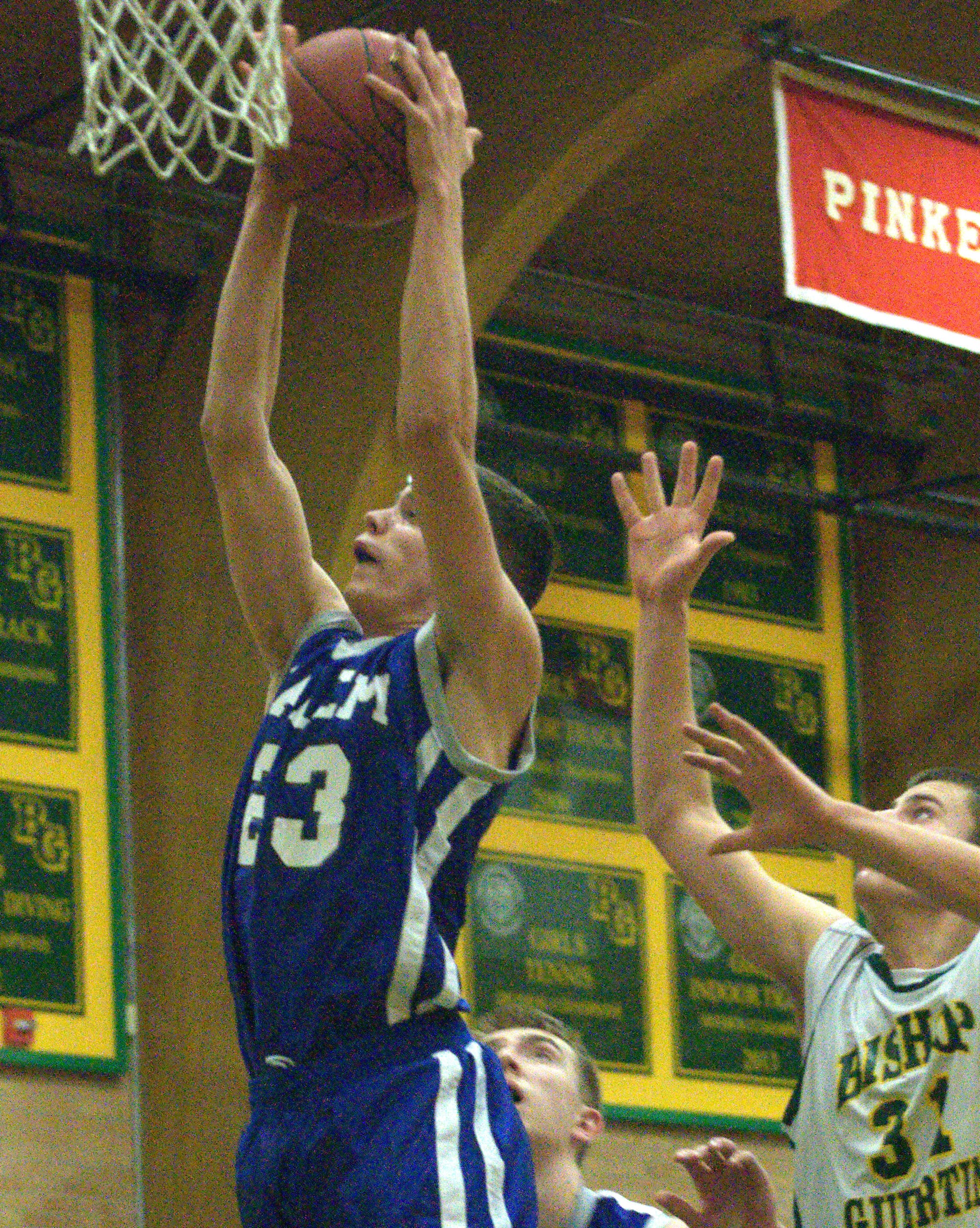 Salem's Brent Barrett pulls down a rebound during Thursday's game.