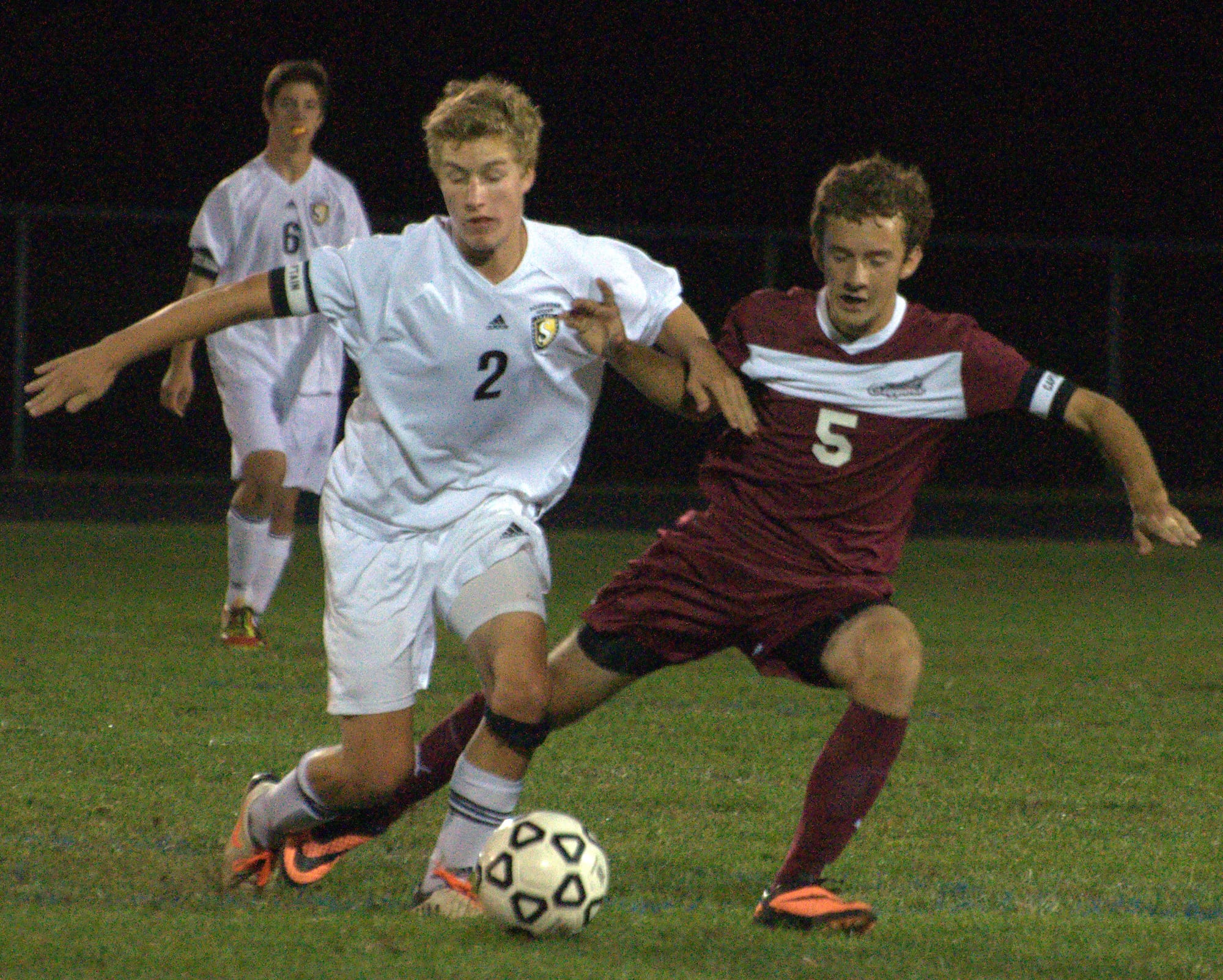 Souhegan's Matt Hopfenspirger was one of several players to earn soccer honors.
