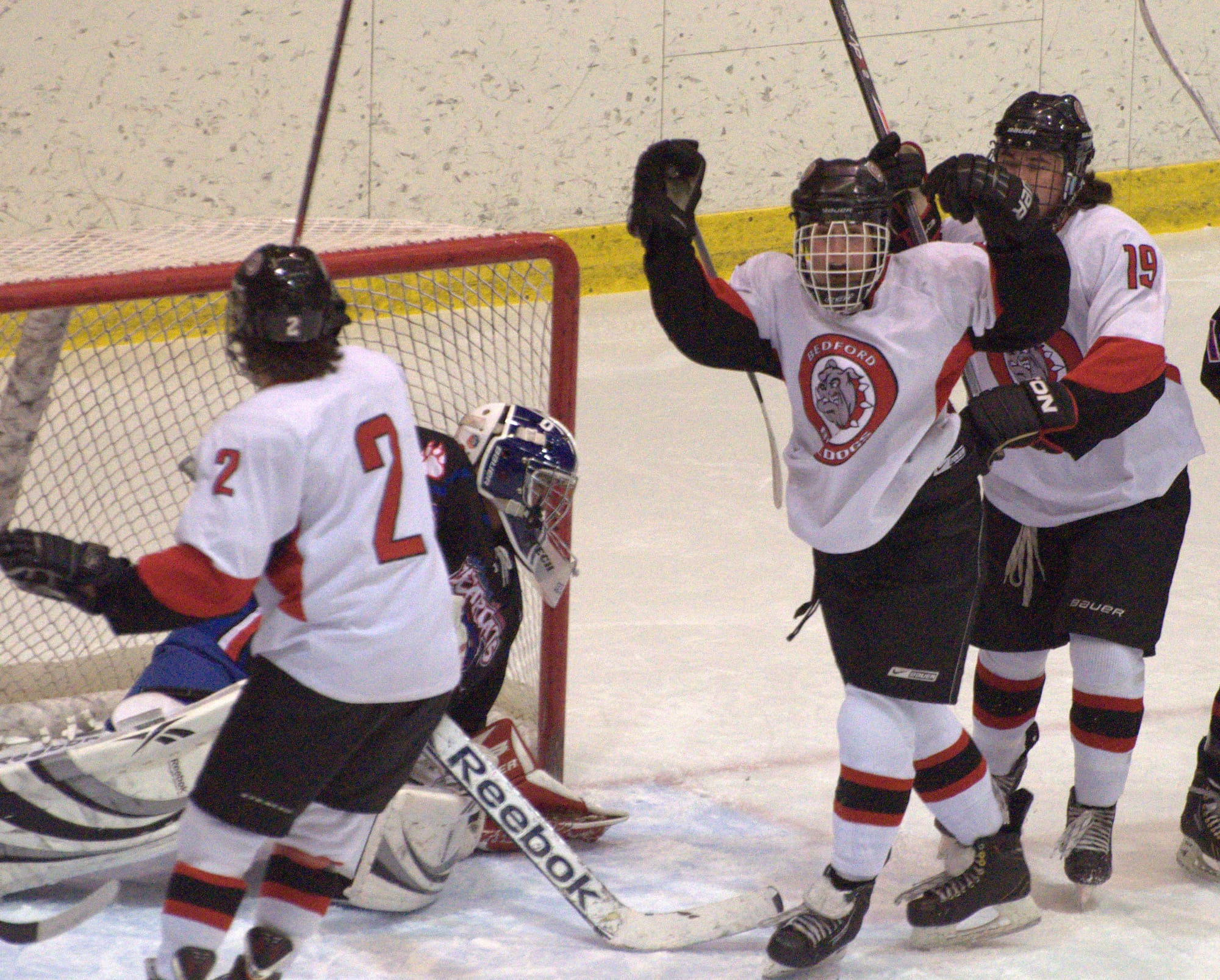 The Bedford boys hockey team hopes its celebrating a third-straight championship a week from Saturday.