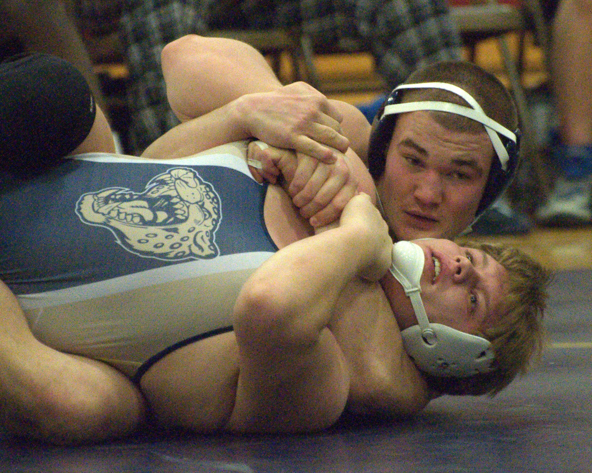 Nashua North's Joe Chimelski has advanced to the 195-pound quarterfinals at the national tournament.